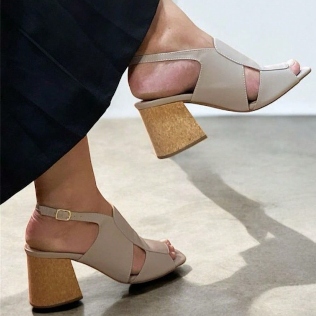 Ankle Boot Cinza Conforto